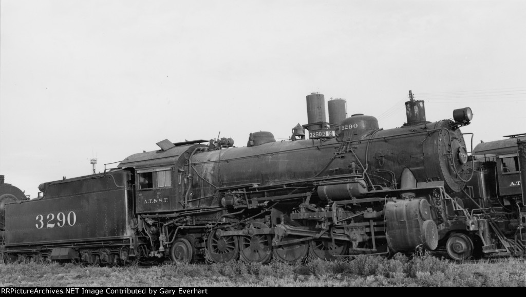 ATSF 2-10-2 #3290 - Atchison, Topeka & Santa Fe